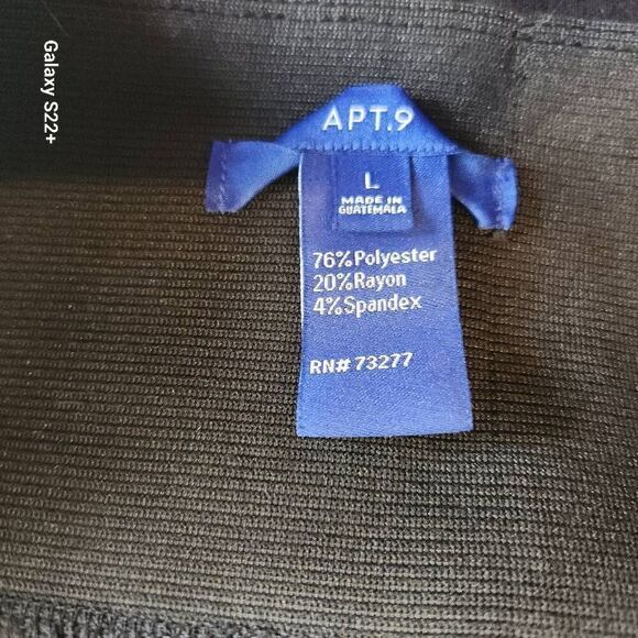 K12 Apt 9 black mini skirt - Picture 3 of 3